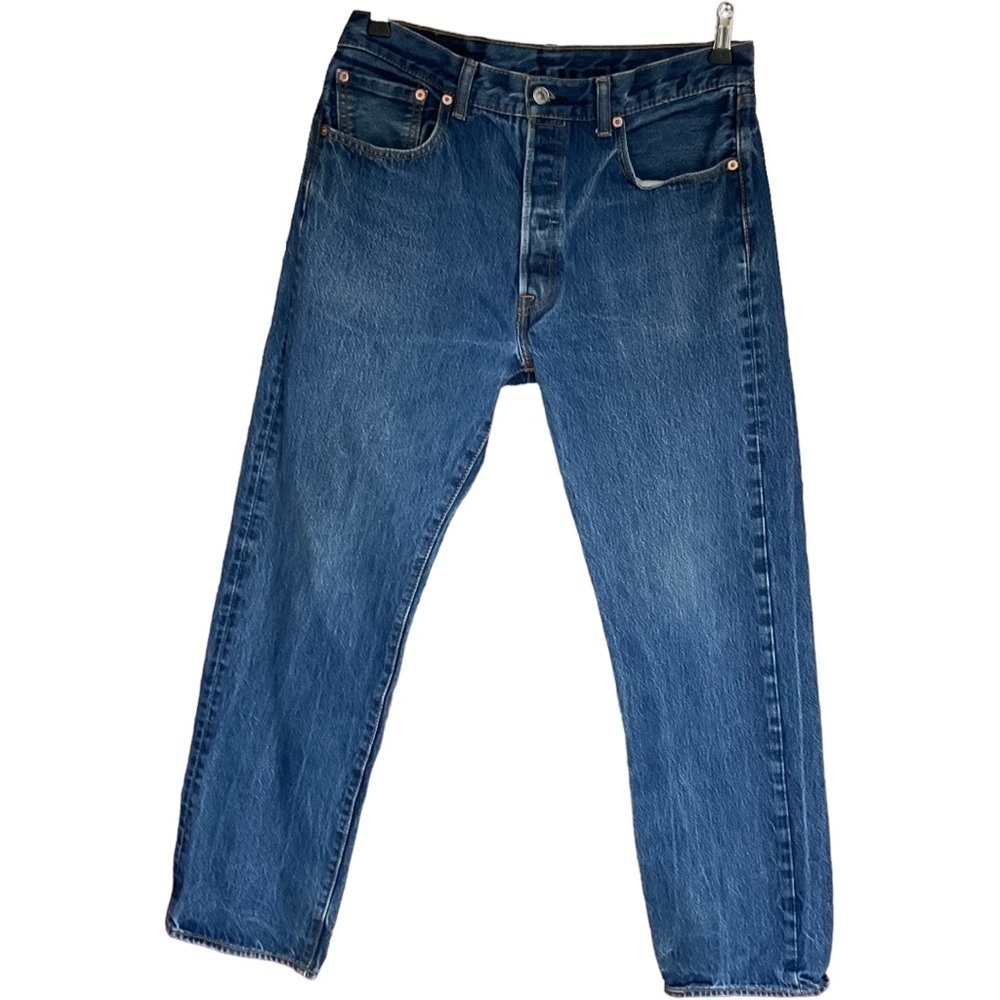 LEVIS 501 BUTTON FLY STRAIGHT CUT SIZE 34x34